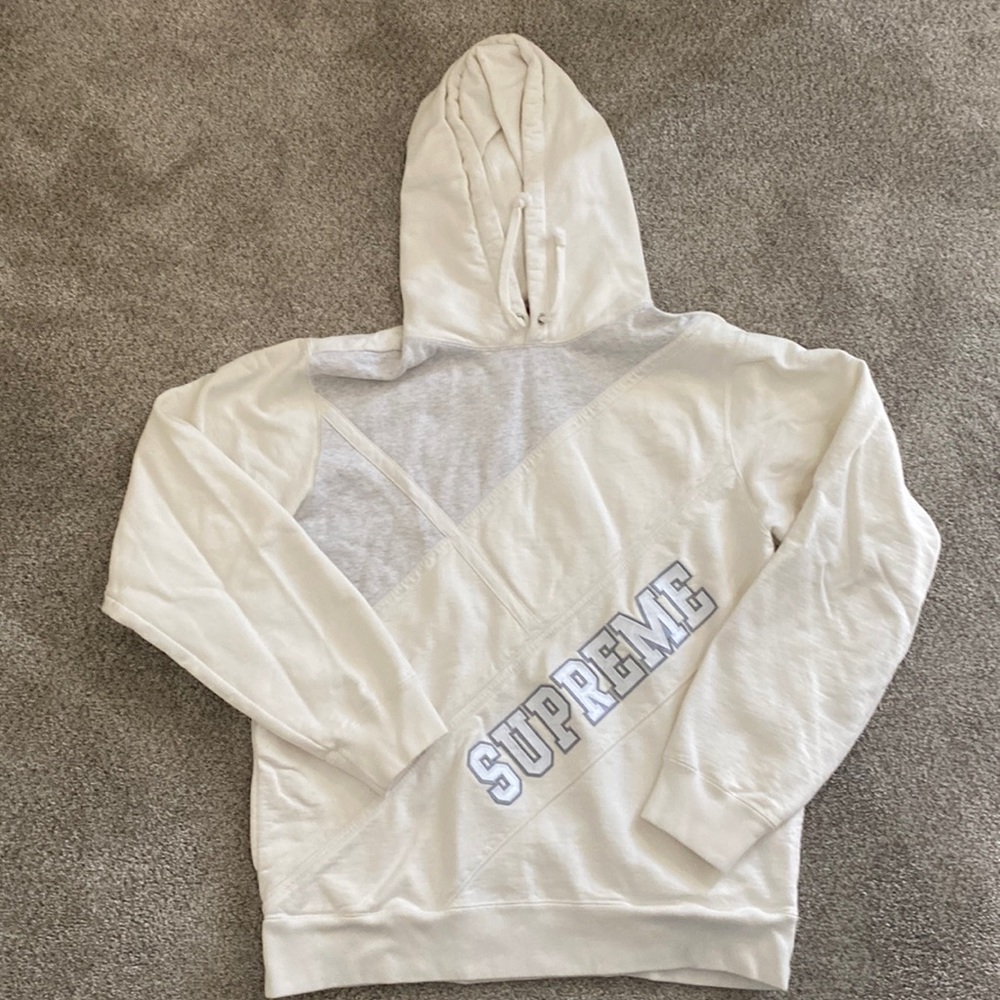 Supreme Diagonal Hooded Sweatshirt